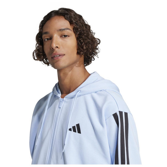 Adidas Ανδρική ζακέτα Essentials 3-Stripes French Terry Full-Zip Hoodie